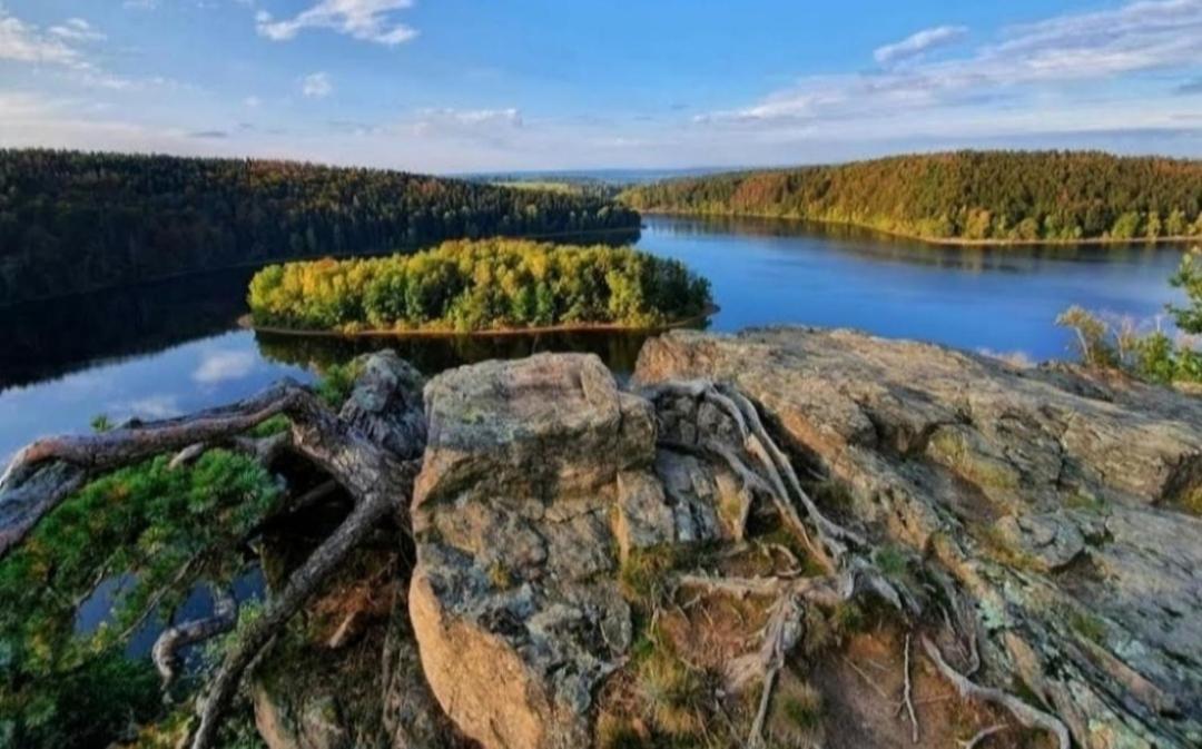 Apartmanova Chata Secanda S Bazenem, U Secske Prehrady Екстер'єр фото
